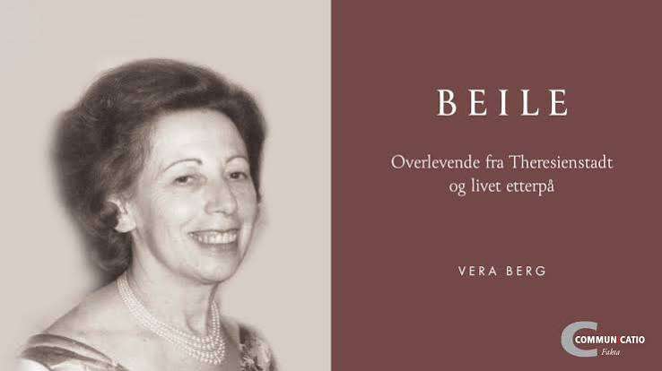 Bokforside til boken "Beile. Overlevende fra Theresienstad og livet etterpå" av Vera Berg