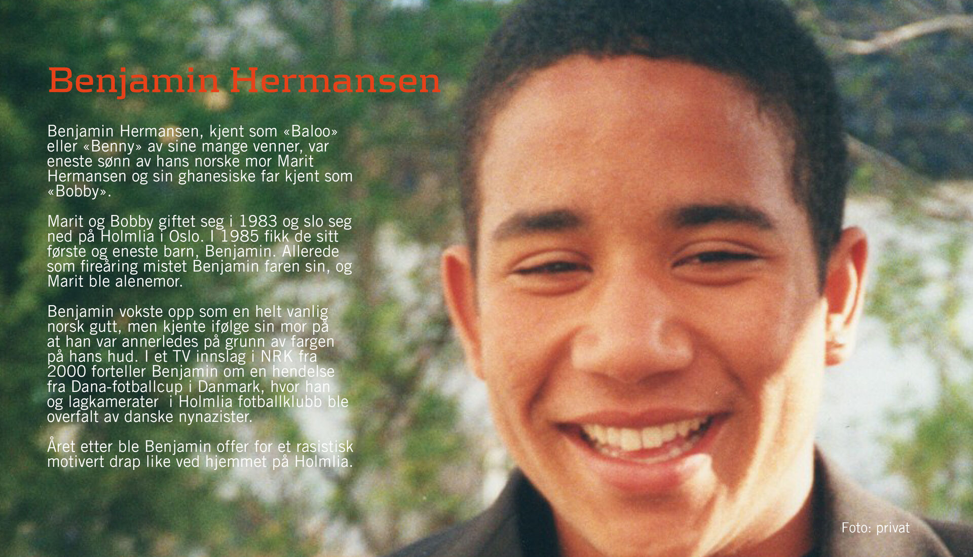 Bildet kan inneholde: person, panne, nese, kinn, smil.